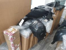 Assorted genuine Jaguar parts