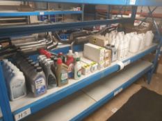 Various Jaguar lubricants and aftermarket lubricants