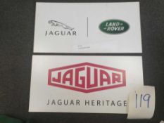 Jaguar dealer signs