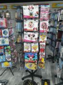 236 x Disney themed child's balloons on spinner