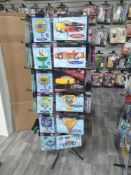 169 x celebration balloons foil on spinner rack