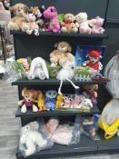 34 x soft teddies for stuffing balloons various Styles