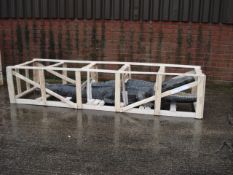 10FT LONG CRATED MASSIVE LIFESIZE ALIGATOR FIGURE