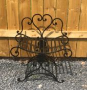 HEAVY IRON ORNATE BENCH