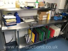 Stainless Steel Prep Table