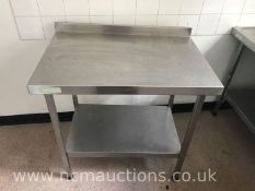 Stainless Steel Prep Table