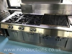 Mareno Restaurant Gas 6 Burner Cook Top