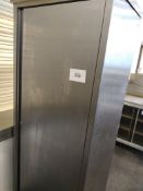 Stainless steel tall storage cupboard