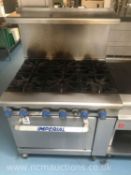 Imperial Commercial 6 Gas Burner Oven