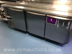 Precision Stainless Steel 3 Door Refrigerator