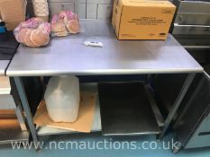 Stainless Steel Prep Table