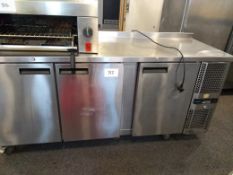 Stainless steel under counter chiller unit