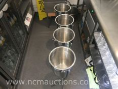 Stainless Steel Champagne Buckets With Stand