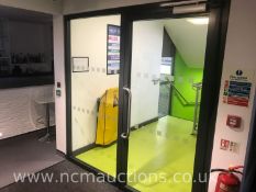 Glass Door With Glass Side