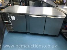 Precision Stainless Steel 3 Door Refrigerator