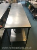Stainless Steel Prep Table