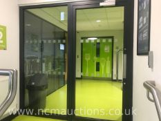 Glass Door With Glass Side