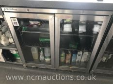 Precision BBS 900 Heavy Duty Double Door Bottle Cooler