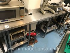 Stainless Steel Prep Table