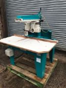 Wadkin BRA 350 radial arm saw