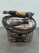 Hydraulic breaker pack with gun petrol