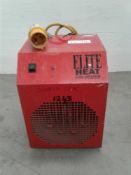 Elite fan heater 32amp