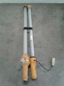 one pair of fluorescent lights 110 V