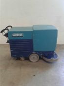 Industrial walk behind floor scrubber dryer