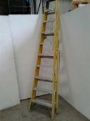 10 tread fibreglass and alloy steps