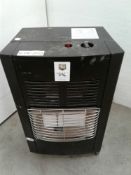 Gas cabinet heater