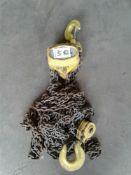 3 ton single point chain hoist