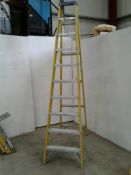 10 tread fibreglass and alloy steps