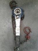 lifting gear lever hoist 1500 kgs Max
