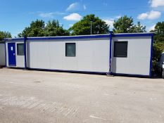 40ft x 10ft Split 2 Office Unit. (Refurbished)