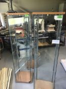 Glass Cabinets x3