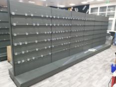 Caem Shop Shelving TN9 / 6 Bay Gondola Shop Racking