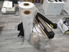 Bag and poly packaging heat sealer