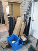 Caem Shop Shelving TN9 / Gondola Shop Racking / Assorted interchangeable components