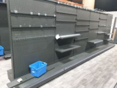 Caem Shop Shelving TN9 / 6 Bay Gondola Shop Racking