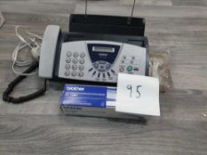 Brother telephone fax machine
