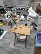 Magnifying glass inspection lamp