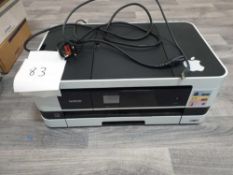 Brother all-in-one inkjet printer scanner fax wireless