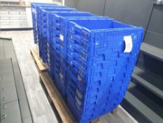 50 x tote stack boxes