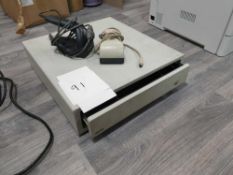 Shop under counter manual metal cash till