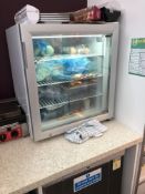 Counter Top Glass Fronted Fridge ZERO RESERVE