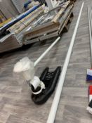 5m flag pole with stand for car wheel