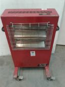 Elite red rad heater 110 V 32 amp