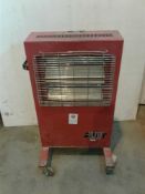 Elite red rad heater 110v 32 amp
