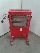 Elite red rad heater 240 V