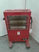 Elite red rad heater 110 V 32 amp